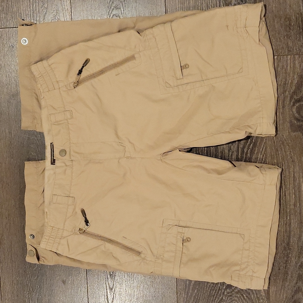 REI SAHARA CONVERTIBLE UPF 50+ STRAIGHT LEG PANTS/SHORTS, 6 (29)